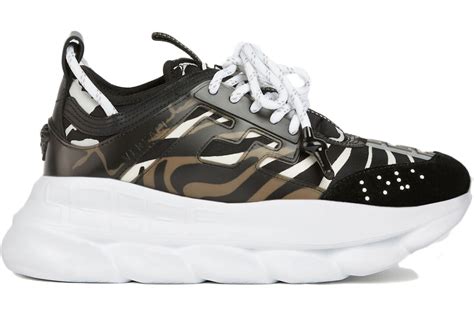 zebra versace chain reaction|Versace Chain Reaction Zebra Men's .